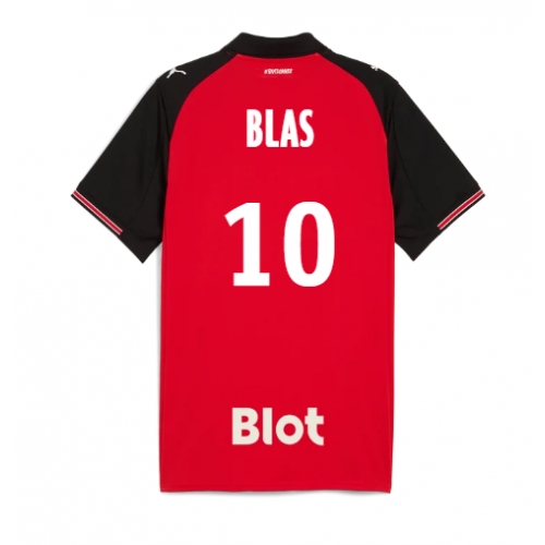 Billige Fotballdrakt Stade Rennais Ludovic Blas #10 Replika Hjemmedrakt 2025-26 Kortermet Billige Fotballdrakt Stade Rennais Ludovic Blas #10 Replika Hjemmedrakt 2025-26 Kortermet